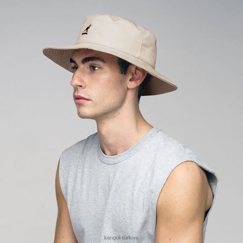 Kangol üniseks yıkanmış balıkçı HZ6F0452