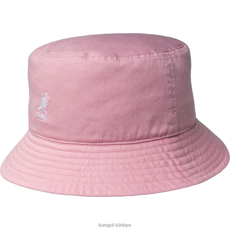 Kangol üniseks yıkanmış kova şapka HZ6F0590