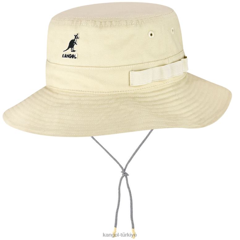 Kangol üniseks yardımcı kablolar orman şapka HZ6F0498