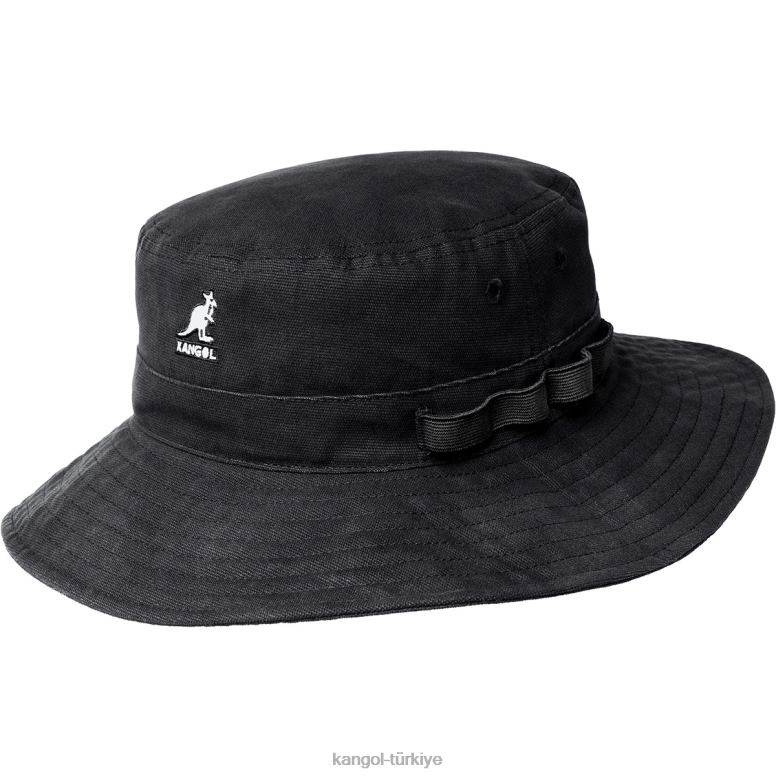 Kangol üniseks yardımcı kablolar orman şapka HZ6F0499