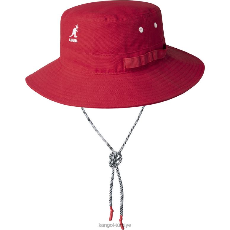 Kangol üniseks yardımcı kablolar orman şapka HZ6F0501