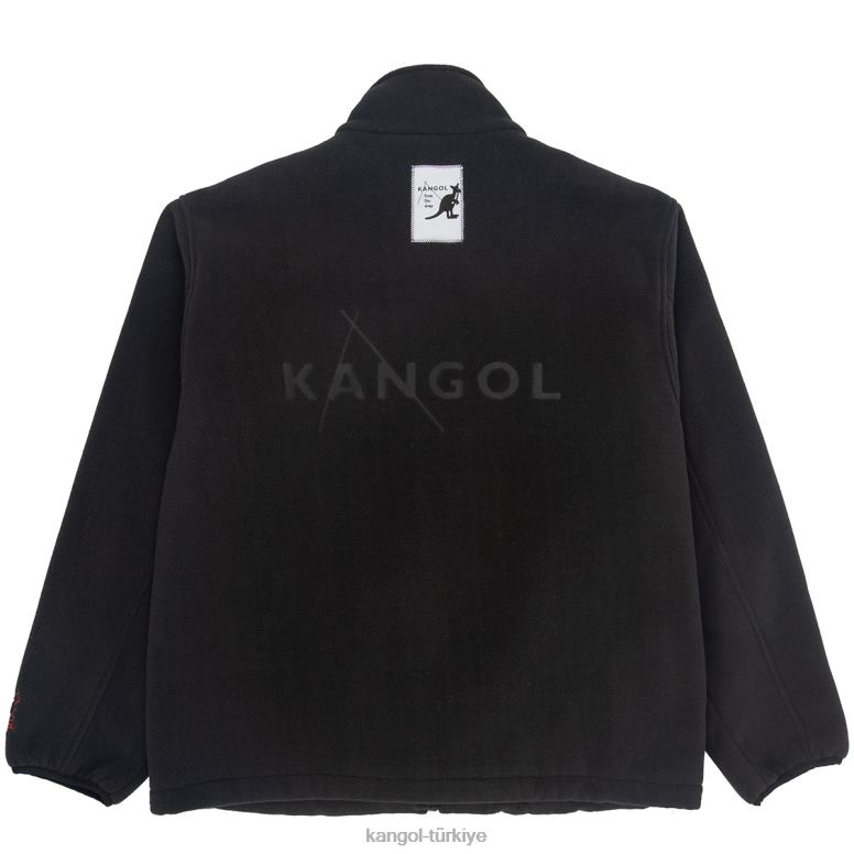 Kangol üniseks fermuarlı polar ceket HZ6F01232