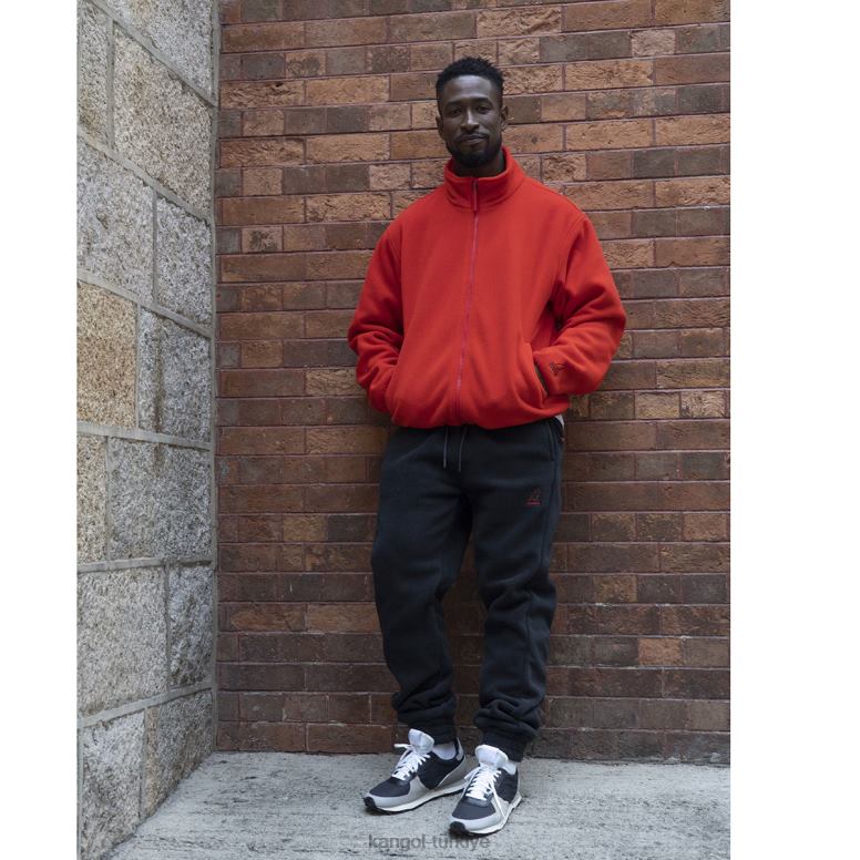 Kangol üniseks fermuarlı polar ceket HZ6F01233