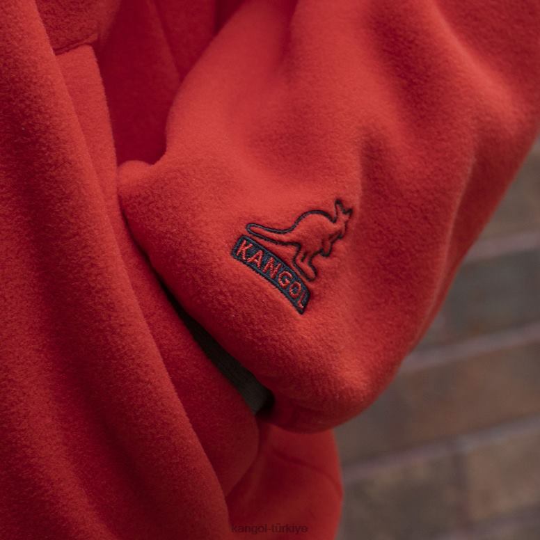 Kangol üniseks fermuarlı polar ceket HZ6F01233