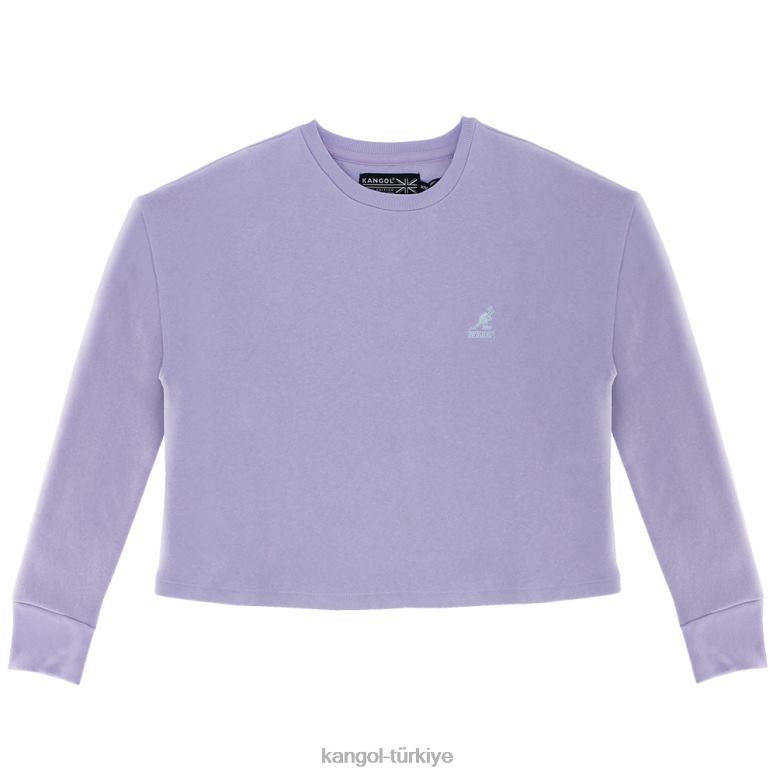 Kangol kadınlar basic polar crop top HZ6F01173