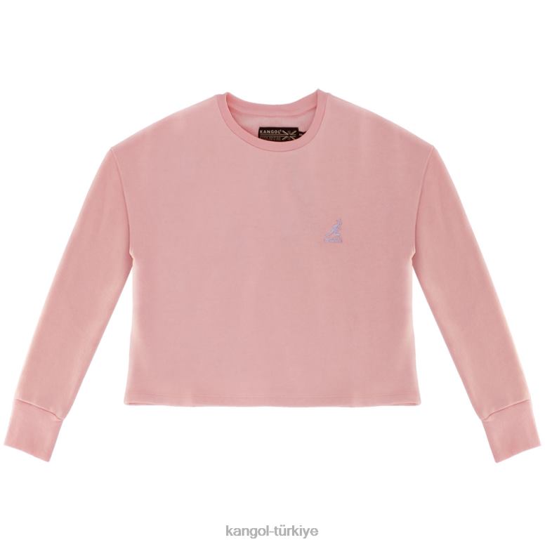 Kangol kadınlar basic polar crop top HZ6F01173