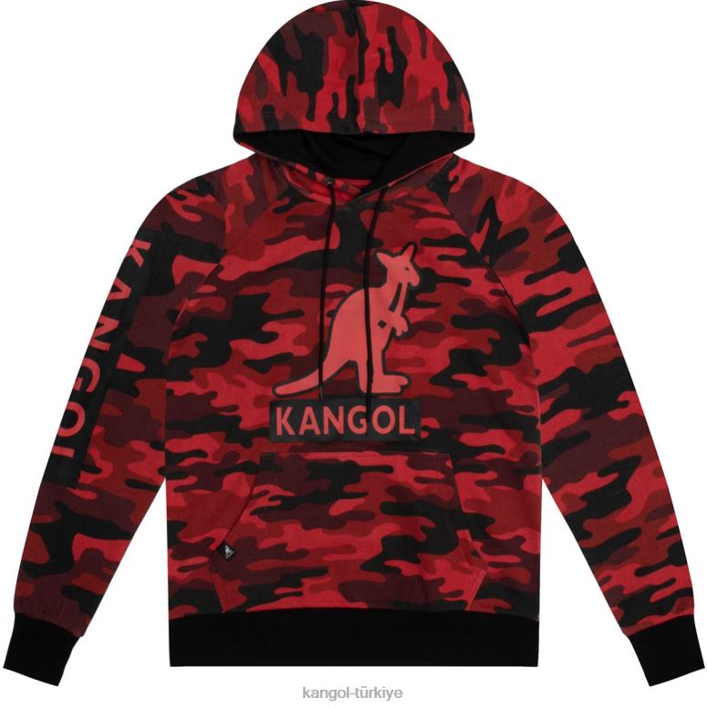 Kangol üniseks kamuflaj kapşonlu HZ6F01111