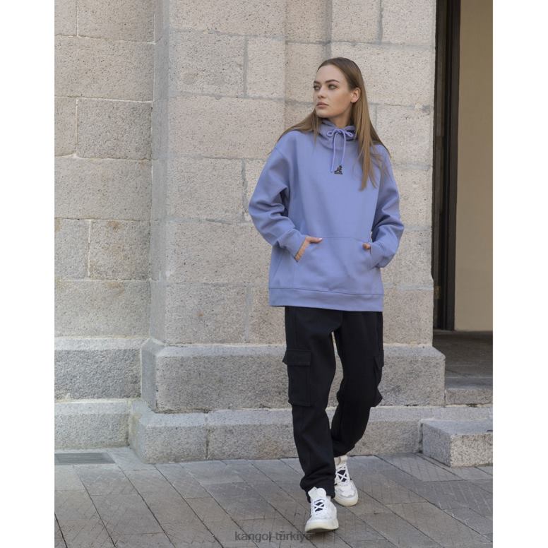 Kangol üniseks kilitli kapşonlu HZ6F01183