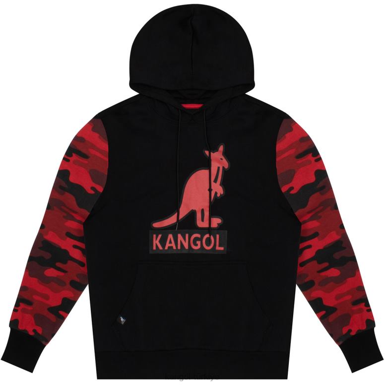 Kangol üniseks kontrast kamuflaj kapşonlu HZ6F01131