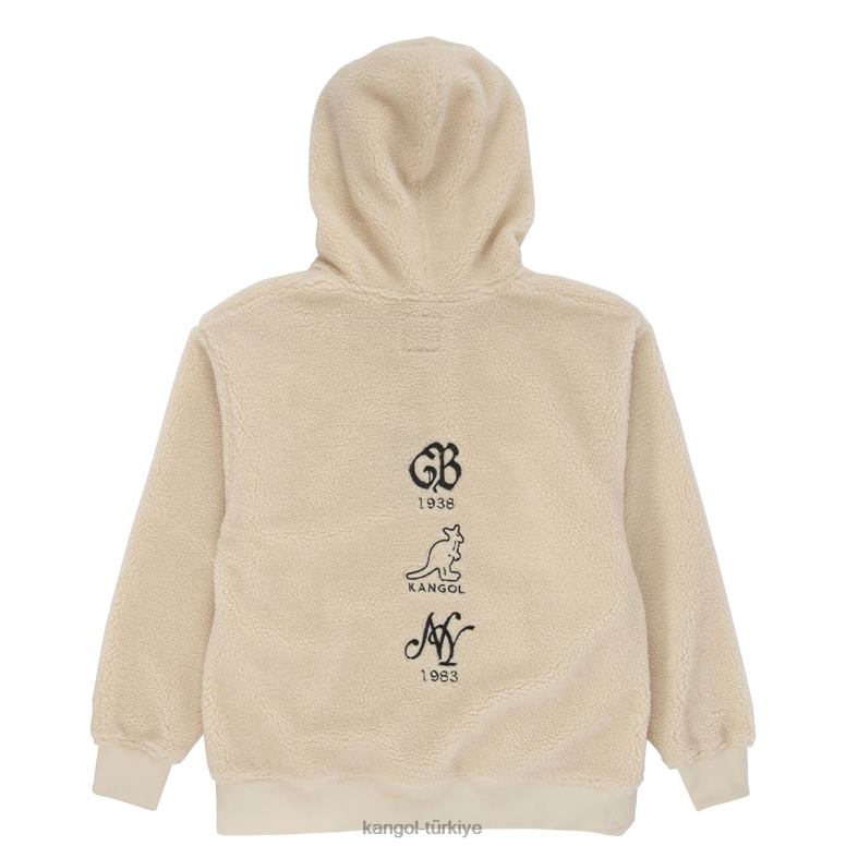 Kangol üniseks sherpa kapşonlu HZ6F01184