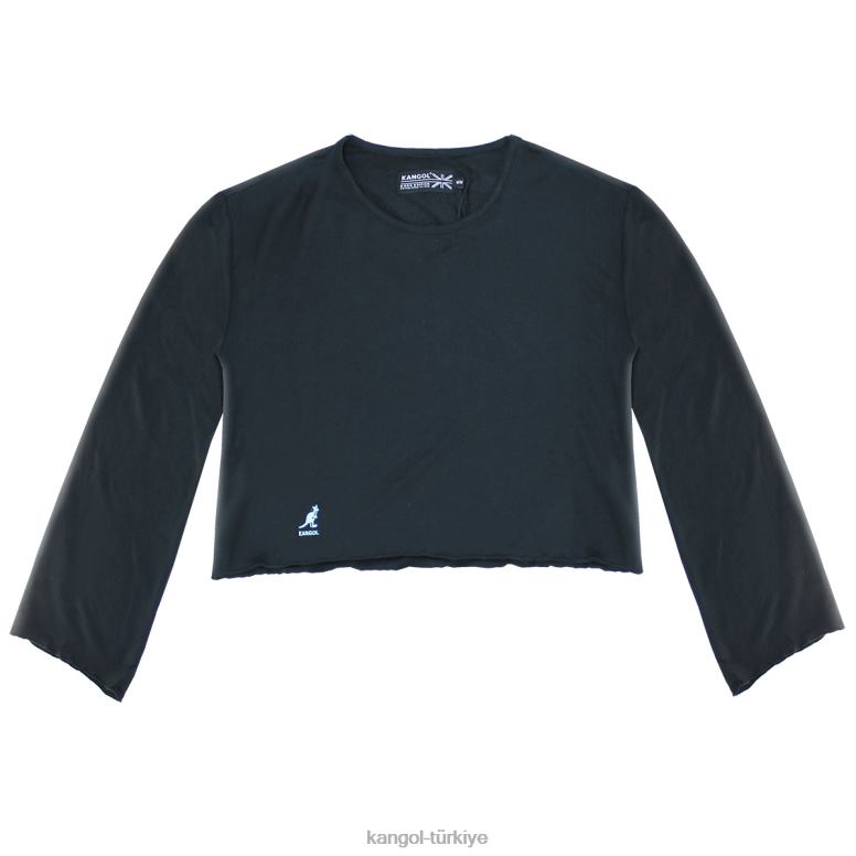 Kangol kadınlar fırfırlı crop top HZ6F01225