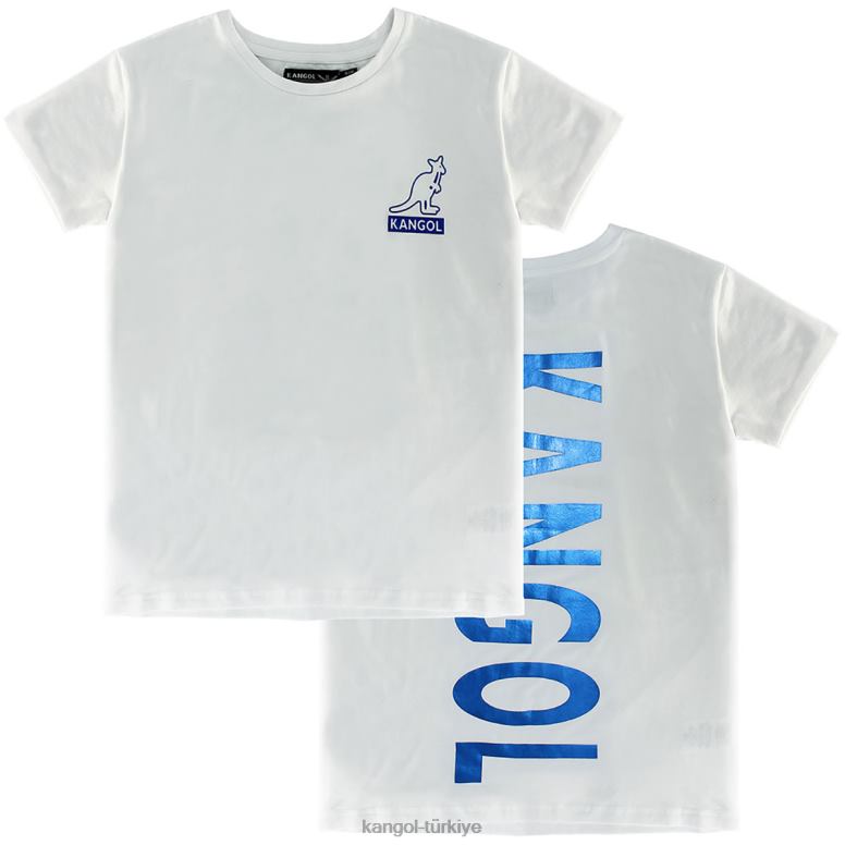 Kangol üniseks folyo kısa kollu tişört HZ6F01215